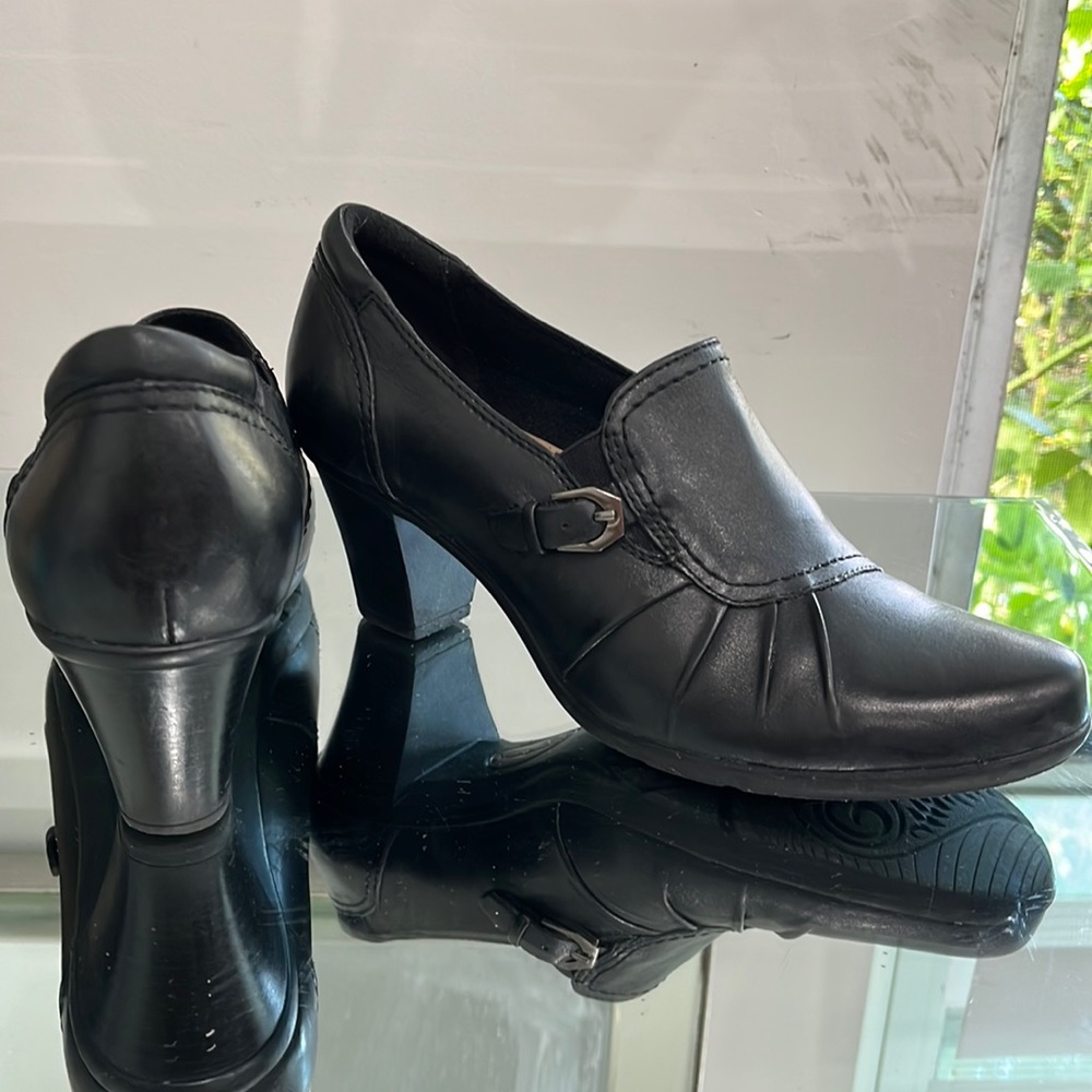 Earth Origins by Earth Margo Leather Booties Black 8.5 US